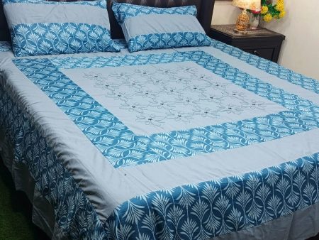 Printed Patchwork Embroidered Sheet Design (32)