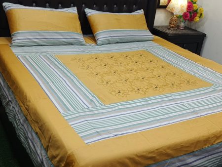 Printed Patchwork Embroidered Sheet Design (4)