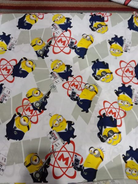 Minions Character Kids Bed Sheet