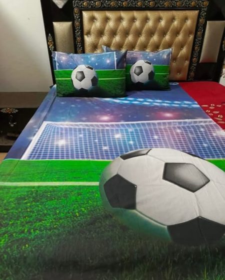 Football Kids Bed Sheet