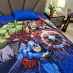 Avengers Character Kids Bed Sheet