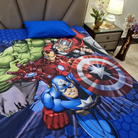 Avengers Character Kids Bed Sheet