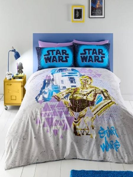 Star Wars Character Kids Bed Sheet