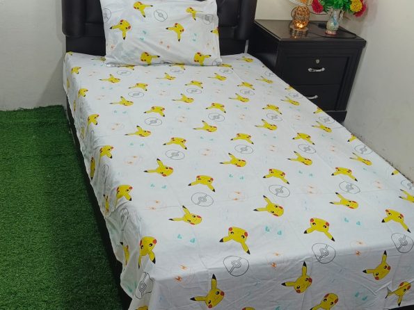 Kids Bed Sheet GN Design (16)