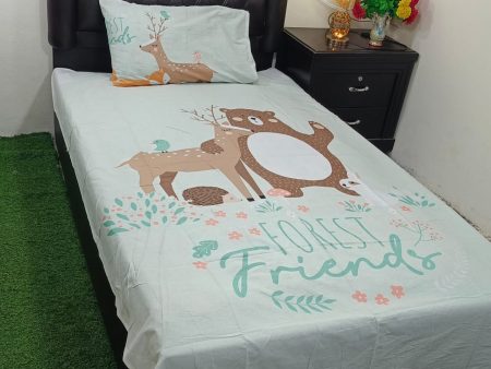 Kids Bed Sheet GN Design (28)