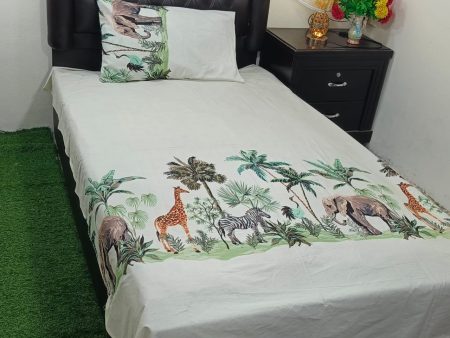 Kids Bed Sheet GN Design (3)