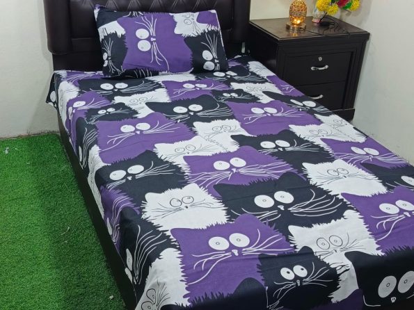 Kids Bed Sheet GN Design (30)