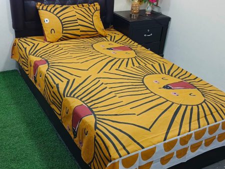 Kids Bed Sheet GN Design (34)