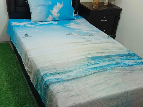 Kids Bed Sheet GN Design (38)