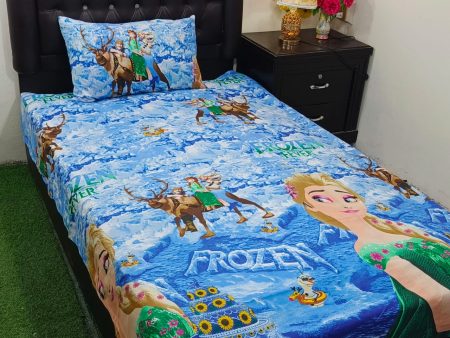 Kids Bed Sheet GN Design (43)
