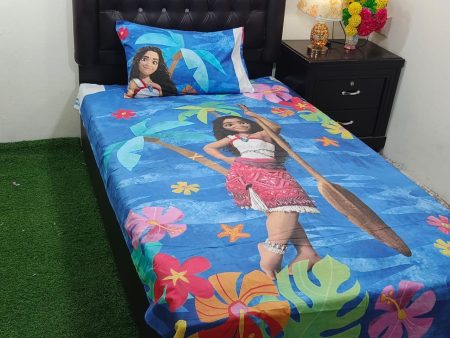 Kids Bed Sheet GN Design (49)