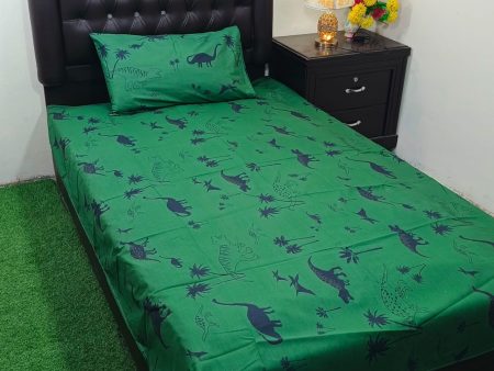 Kids Bed Sheet GN Design (53)