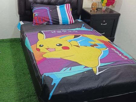 Kids Bed Sheet GN Design (56)