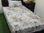Kids Bed Sheet GN Design (57)