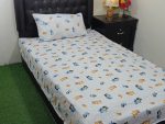 Kids Bed Sheet GN Design (60)