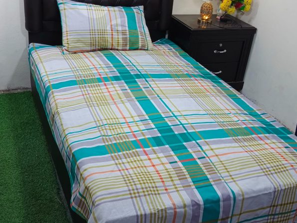Kids Bed Sheet GN Design (61)