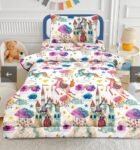 Magical Unicorn Character Kids Bed Sheet