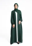 PlainGreenOpenAbayawithCuffSleeves-1_2