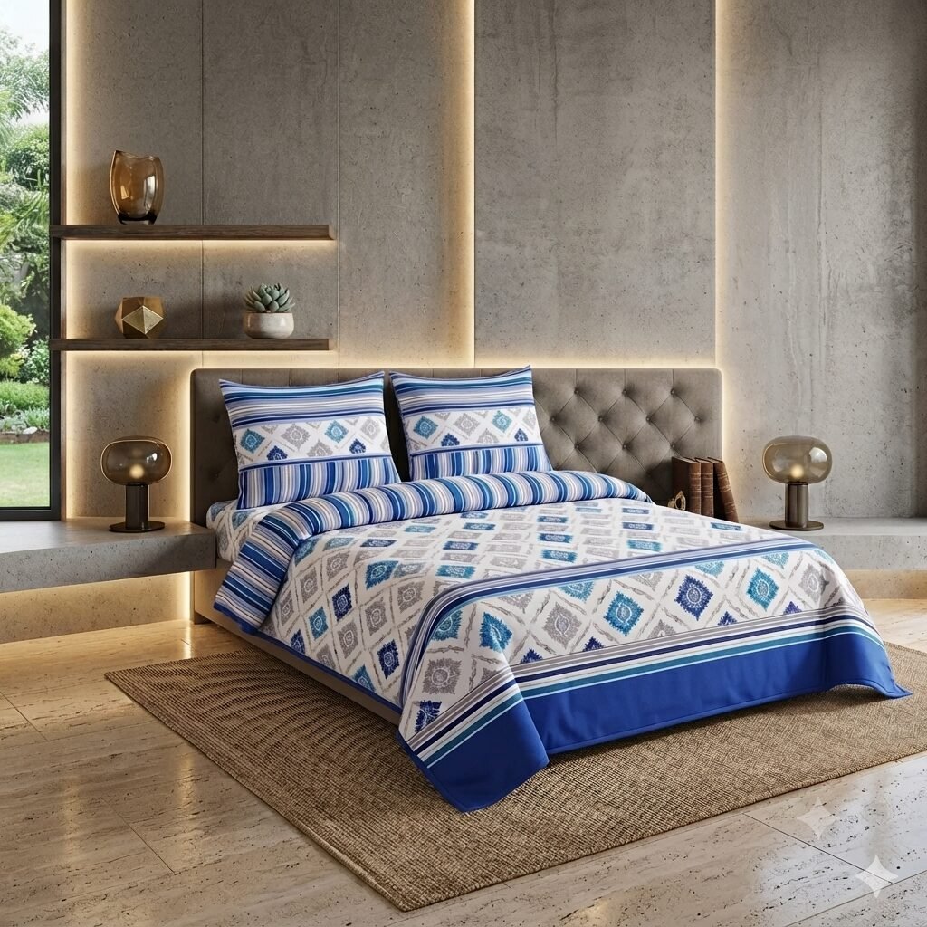 Classic Blue Geometric Z-Design Classic Blue Geometric Z-Design