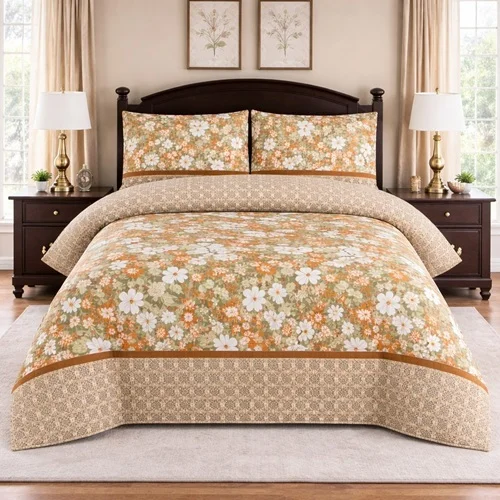 Classic Mustard Yellow Heritage Bed Sheet Classic Mustard Yellow Heritage Bed Sheet