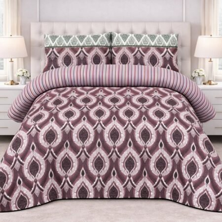 Cotton Printed Bed Sheet Z Design