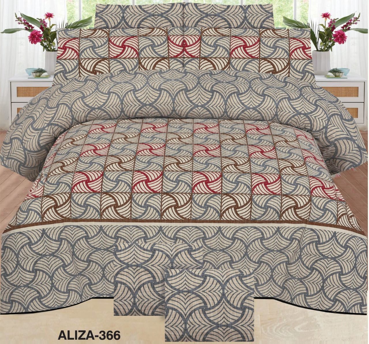 Color Printed Bed Sheet B Color Printed Bed Sheet B