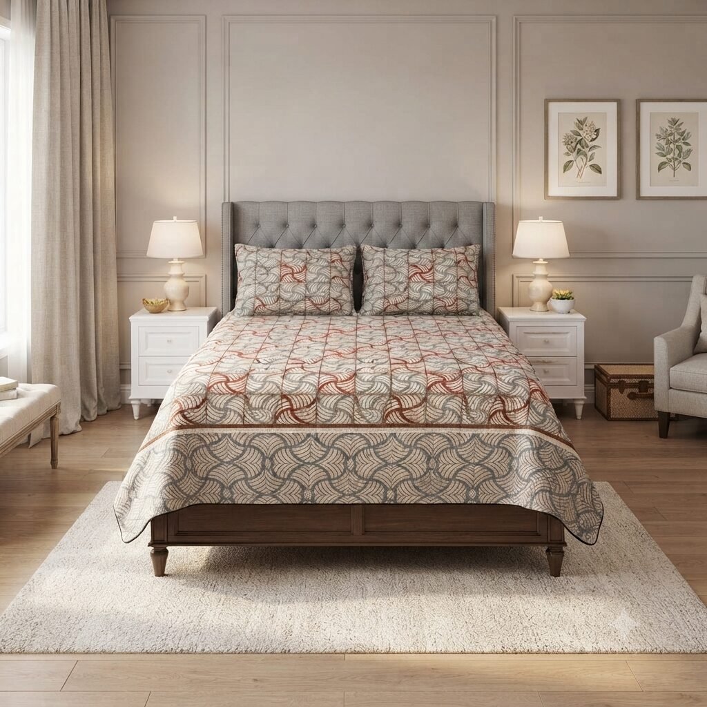 Color Printed Bed Sheet B Color Printed Bed Sheet B