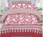 Flowers Color Printed Bed Sheet B
