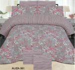Flowers Color Printed Bed Sheet B