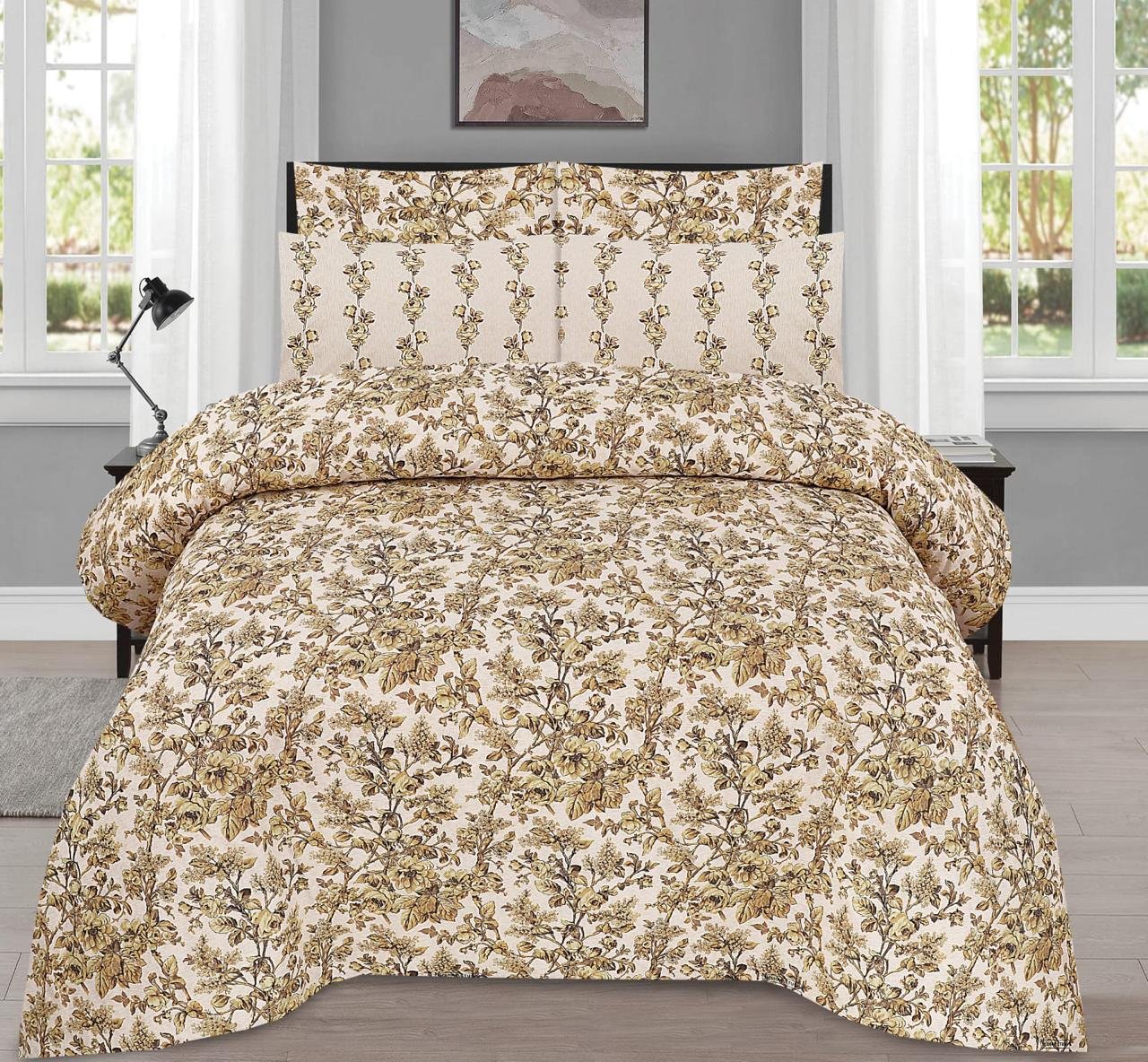 Light Color Printed Bed Sheet B Light Color Printed Bed Sheet B