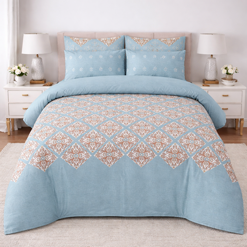 Beautifull Color Printed Bed Sheet B