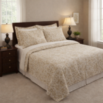 Beautifull Flowerss Color Printed Bed Sheet B