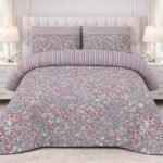 Flowers Color Printed Bed Sheet B