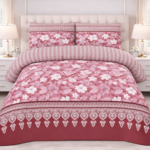Flowers Color Printed Bed Sheet B