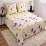 Cotton Printed Bed Sheet GN Design