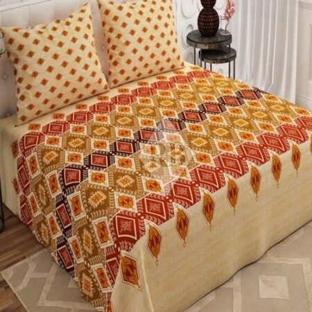 Beautiful Color Printed Bed Sheet S