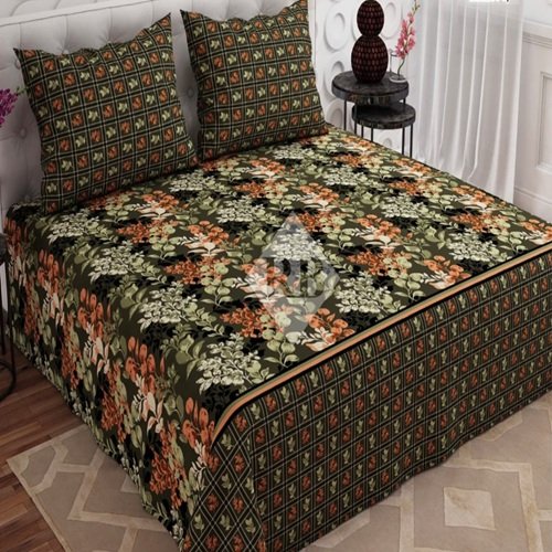 Beautifull Flowers Color Printed Bed Sheet S Beautifull Flowers Color Printed Bed Sheet S
