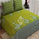 Parrot Color Printed Bed Sheet S