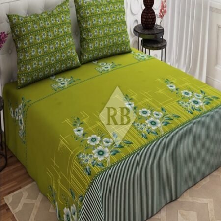 Parrot Color Printed Bed Sheet S