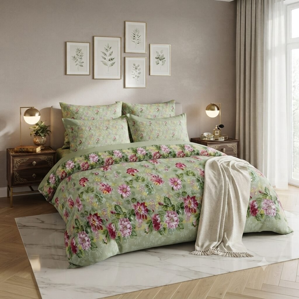 Vintage Floral Garden Bedding Set S Vintage Floral Garden Bedding Set S