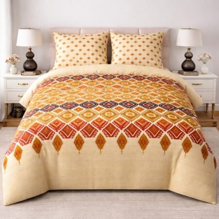 Beautiful Color Printed Bed Sheet S