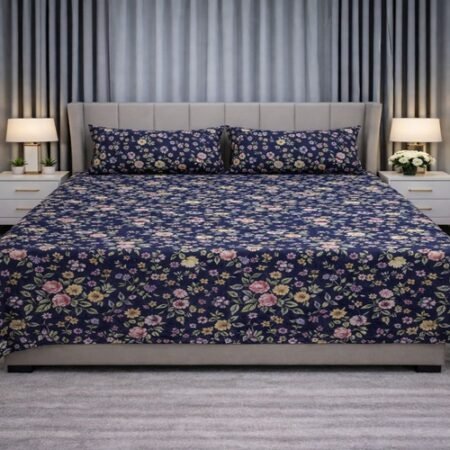 Cotton Printed Bed Sheet GN Design