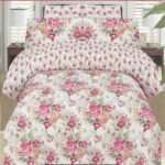 Beautiful Printed Bed Sheet With 2 Pillow Covers N