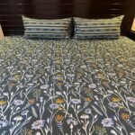 Flower Printed Bed Sheet With 2 Pillow Covers