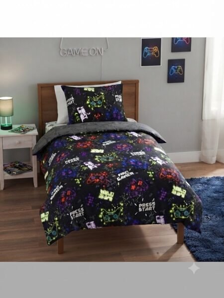 Gaming Kids Bed Sheet