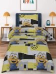 Minions Character Kids Bed Sheet