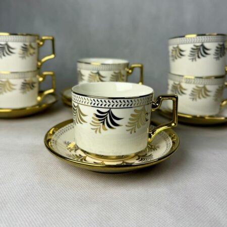 Cups & Saucer Set (12 pcs) Design7
