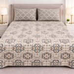 Beautiful Printed Bed Sheet With 2 Pillow Covers