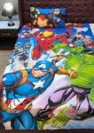 Avengers Character Kids Bed Sheet