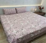 Beautiful Printed Bed Sheet With 2 Pillow Covers